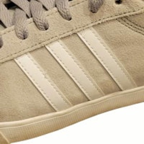 Adidas light gray suede skate shoes size 10 - Picture 6 of 8